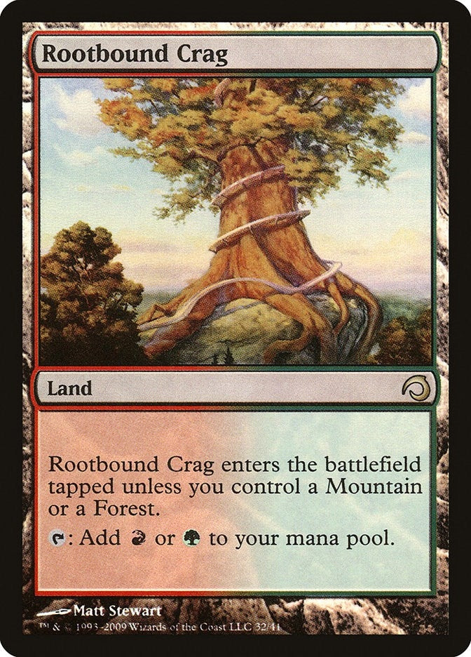 Image for Rootbound Crag (32) [Premium Deck Series: Slivers]