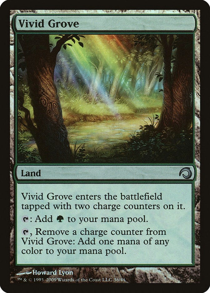 Image for Vivid Grove (36) [Premium Deck Series: Slivers]
