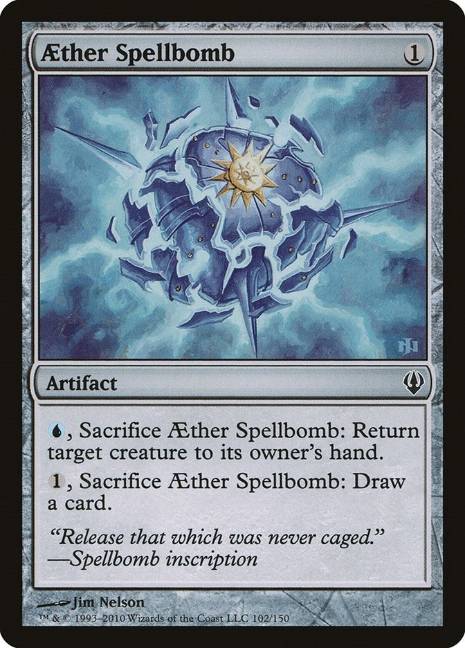 Image for Aether Spellbomb (102) [Archenemy]