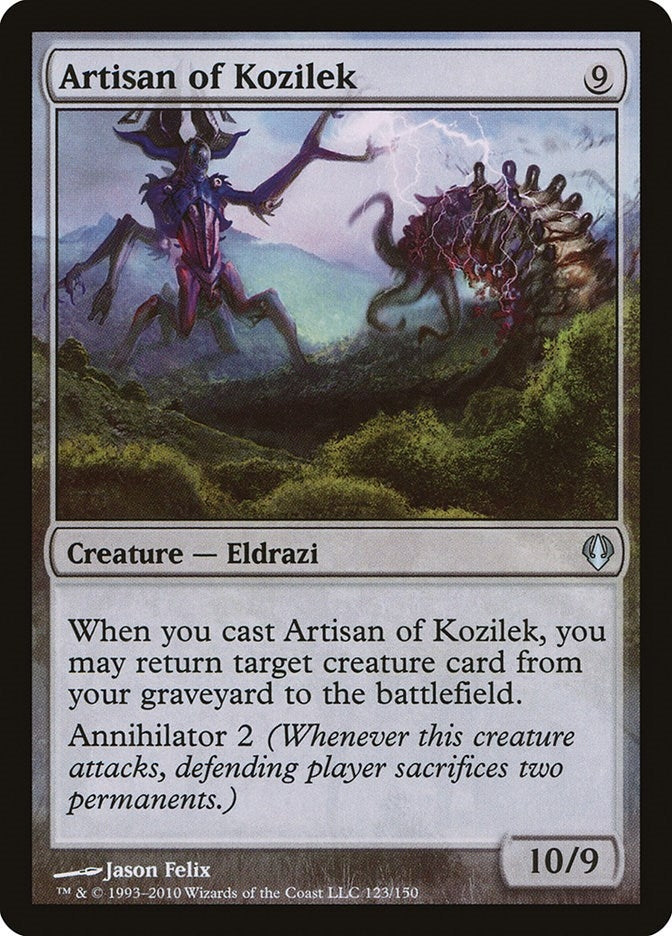 Image for Artisan of Kozilek (123) [Archenemy]