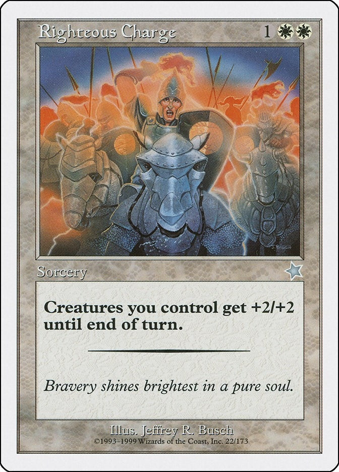 Image for Righteous Charge (22) [Starter 1999]
