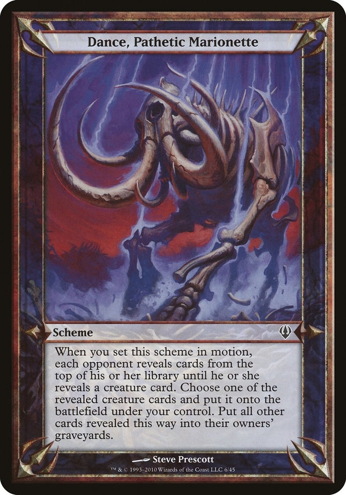 Image for Dance, Pathetic Marionette (Archenemy) [Oversize Cards]