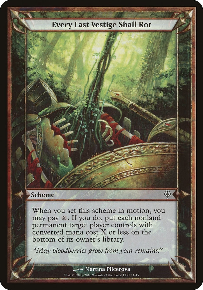 Image for Every Last Vestige Shall Rot (Archenemy) [Oversize Cards]