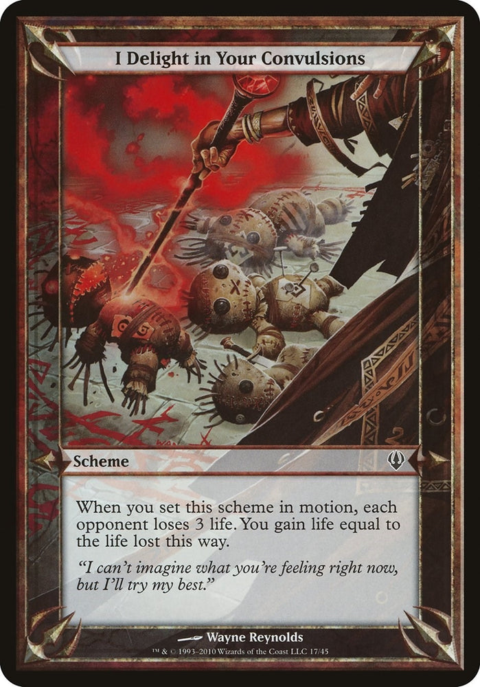 Image for I Delight in Your Convulsions (Archenemy) [Oversize Cards]