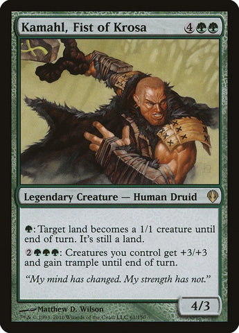 Image for Kamahl, Fist of Krosa (61) [Archenemy]