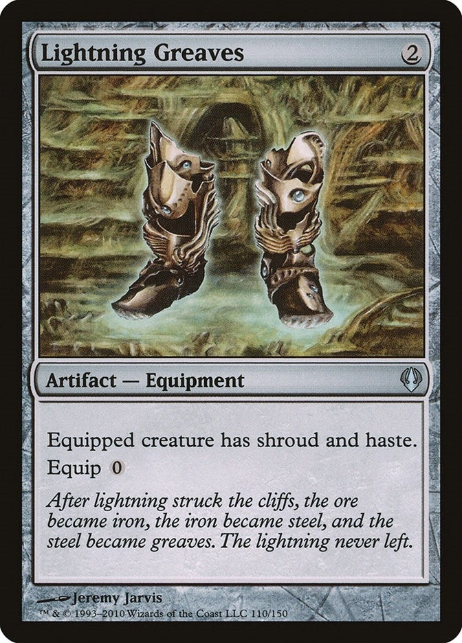 Image for Lightning Greaves (110) [Archenemy]