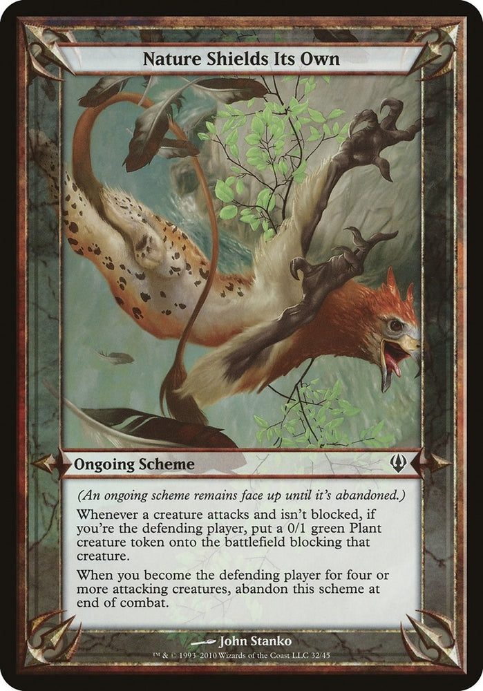 Image for Nature Shields Its Own (Archenemy) [Oversize Cards]