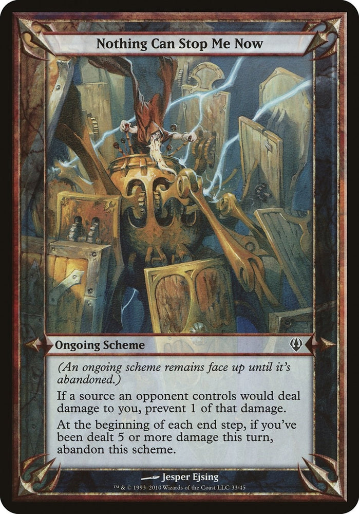 Image for Nothing Can Stop Me Now (Archenemy) [Oversize Cards]