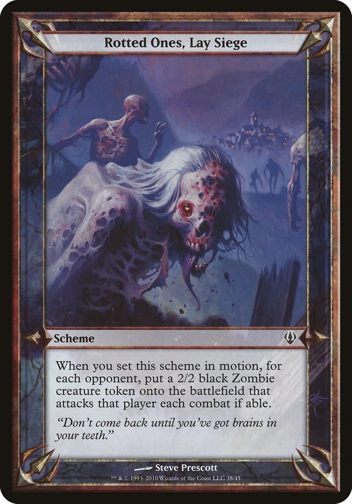 Image for Rotted Ones, Lay Siege (Archenemy) [Oversize Cards]