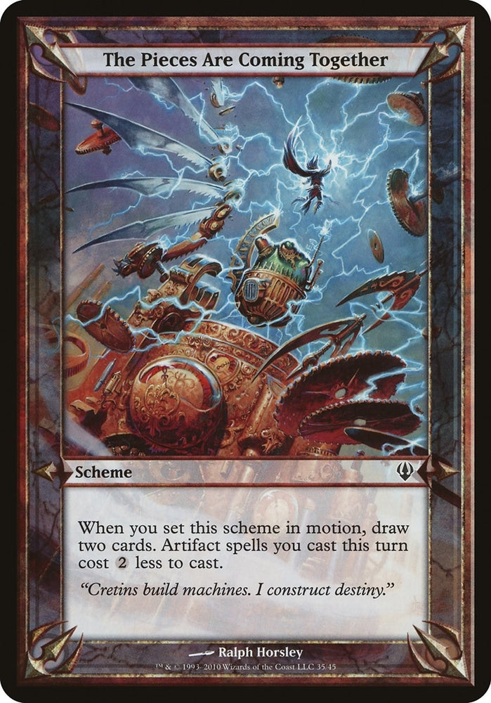 Image for The Pieces Are Coming Together (Archenemy) [Oversize Cards]