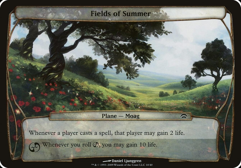Image for Fields of Summer (Planechase) [Oversize Cards]