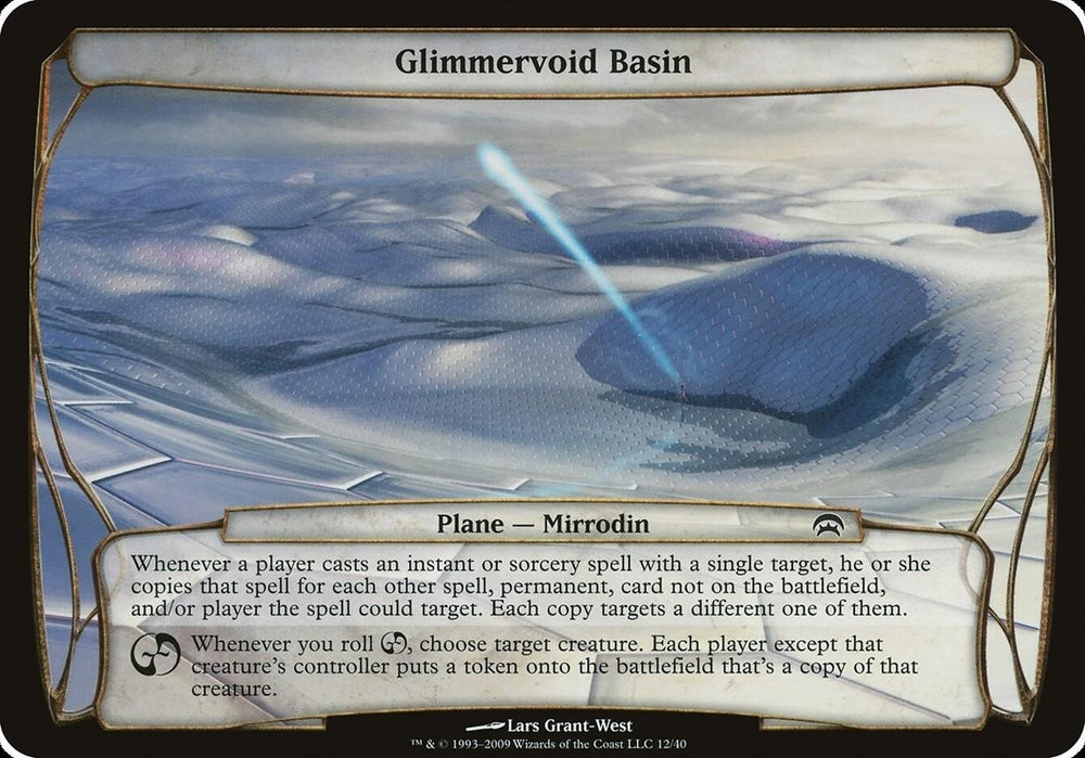 Image for Glimmervoid Basin (Planechase) [Oversize Cards]