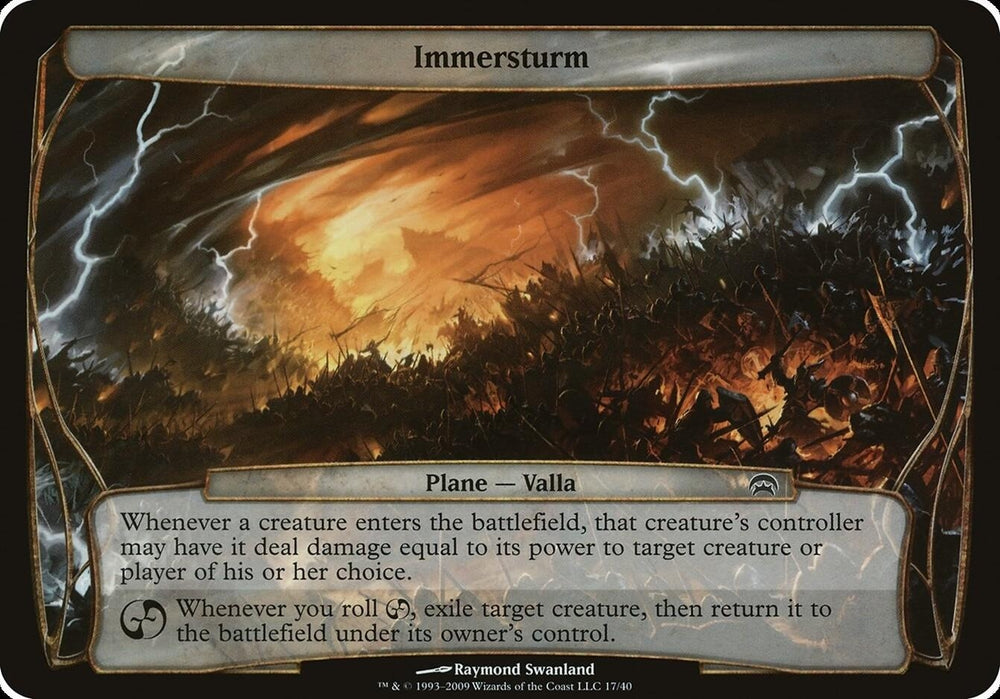 Image for Immersturm (Planechase) [Oversize Cards]