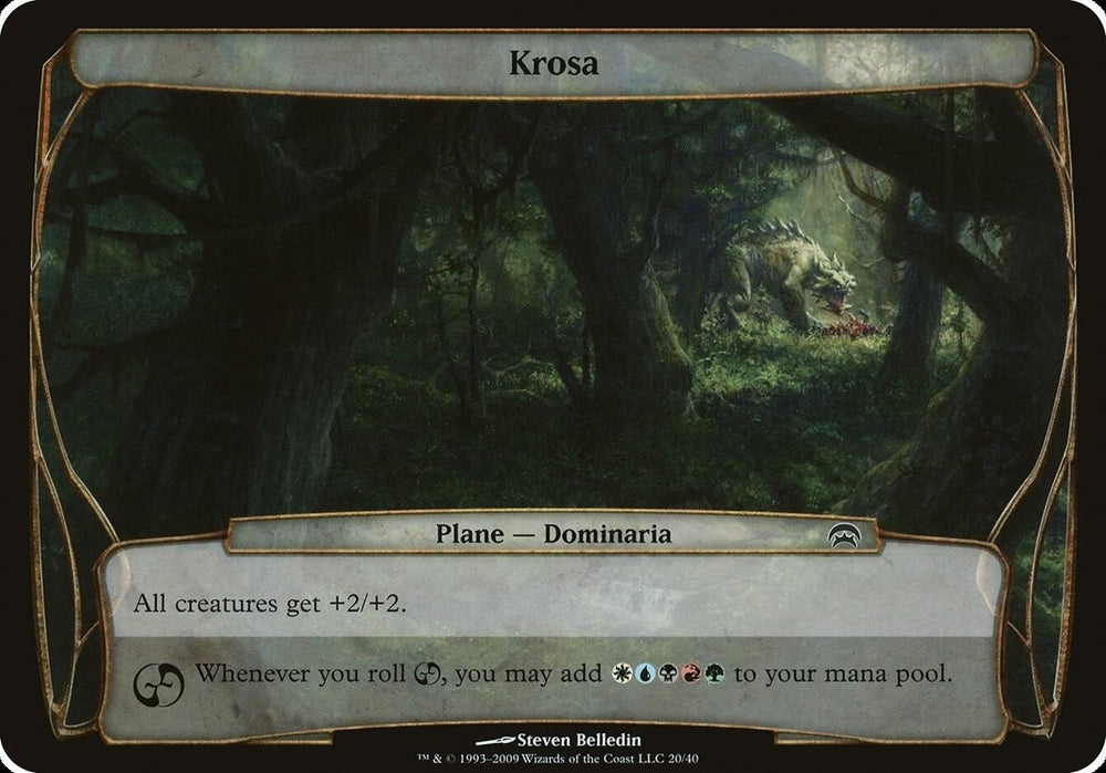 Image for Krosa (Planechase) [Oversize Cards]