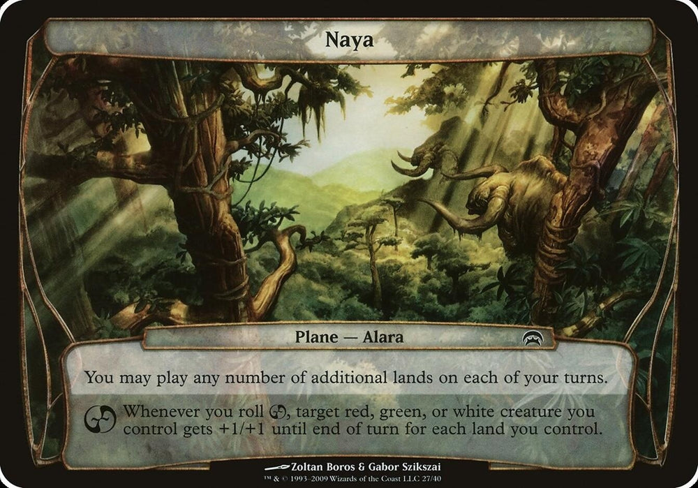 Image for Naya (Planechase) [Oversize Cards]