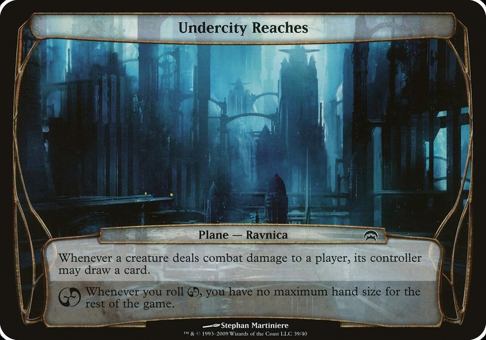 Image for Undercity Reaches (Planechase) [Oversize Cards]