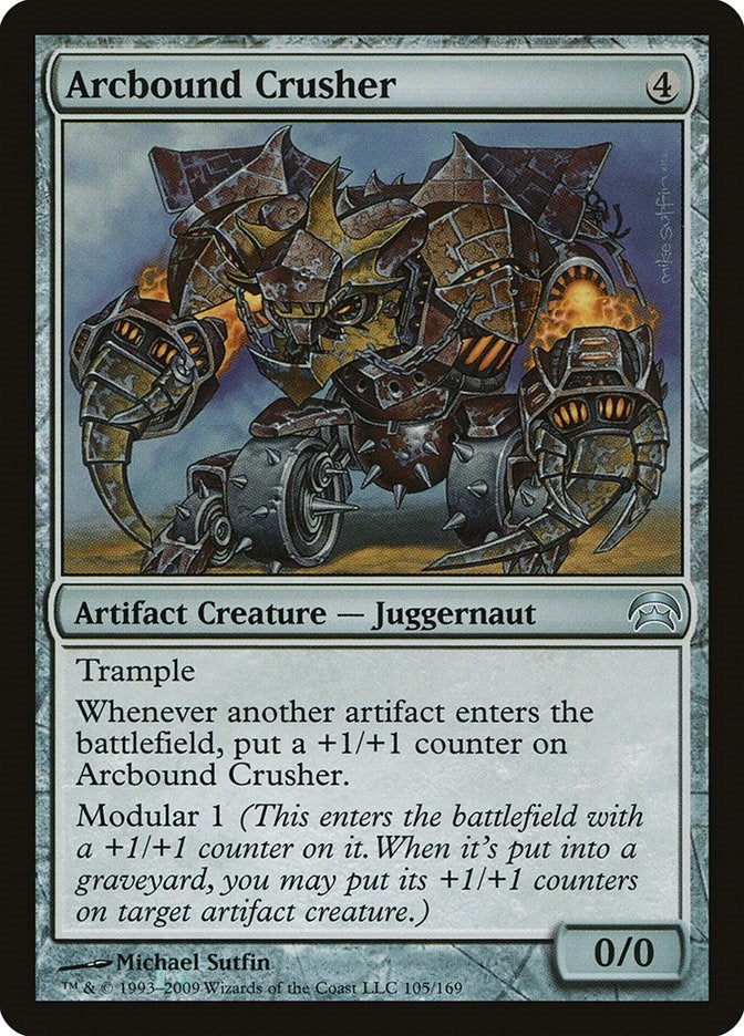 Image for Arcbound Crusher (105) [Planechase]