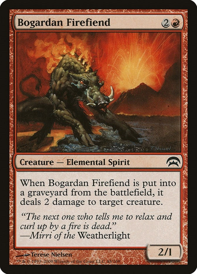 Image for Bogardan Firefiend (48) [Planechase]