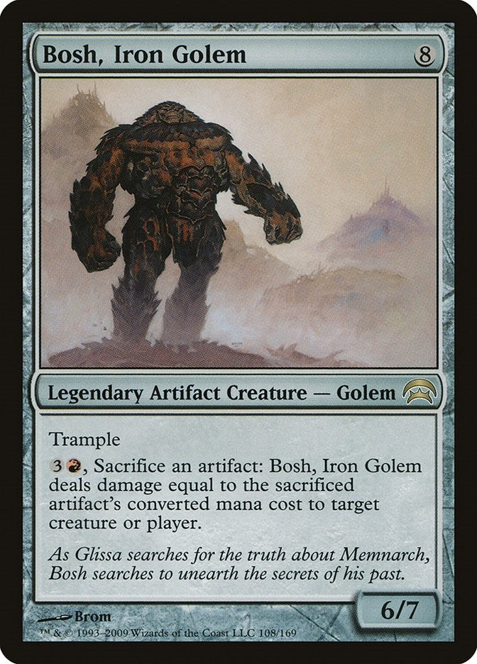 Image for Bosh, Iron Golem (108) [Planechase]