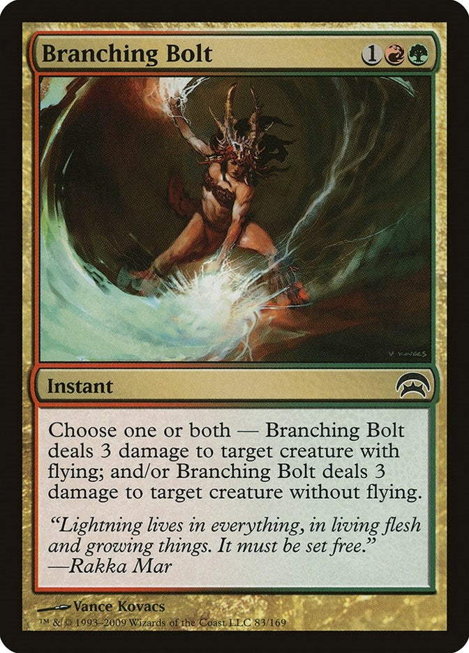 Image for Branching Bolt (83) [Planechase]