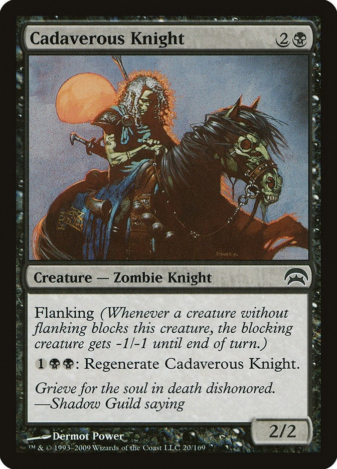 Image for Cadaverous Knight (20) [Planechase]