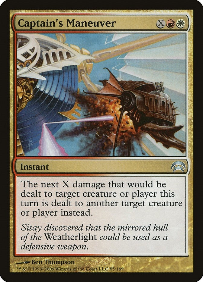 Image for Captain's Maneuver (85) [Planechase]