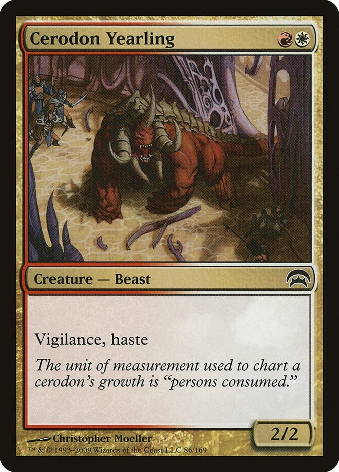 Image for Cerodon Yearling (86) [Planechase]