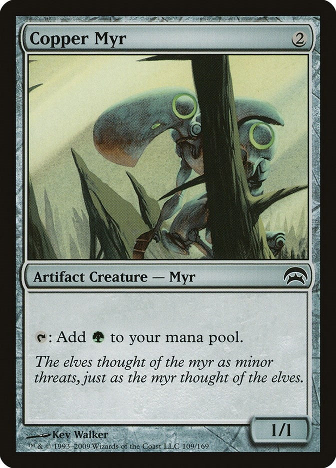 Image for Copper Myr (109) [Planechase]