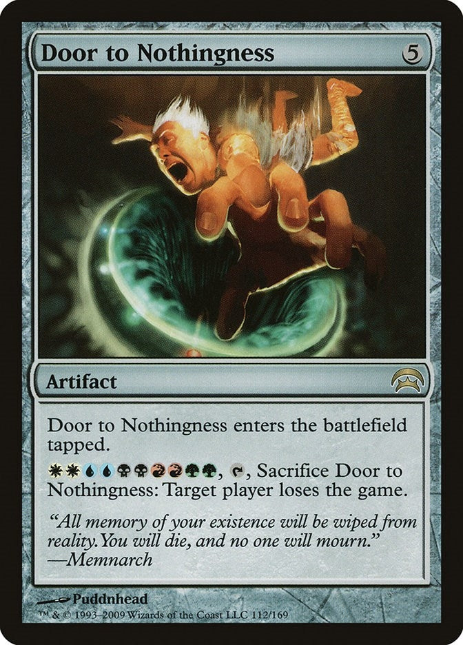 Image for Door to Nothingness (112) [Planechase]