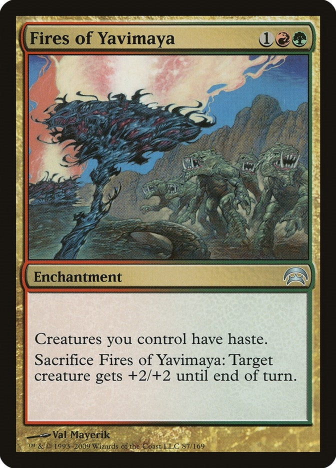 Image for Fires of Yavimaya (87) [Planechase]