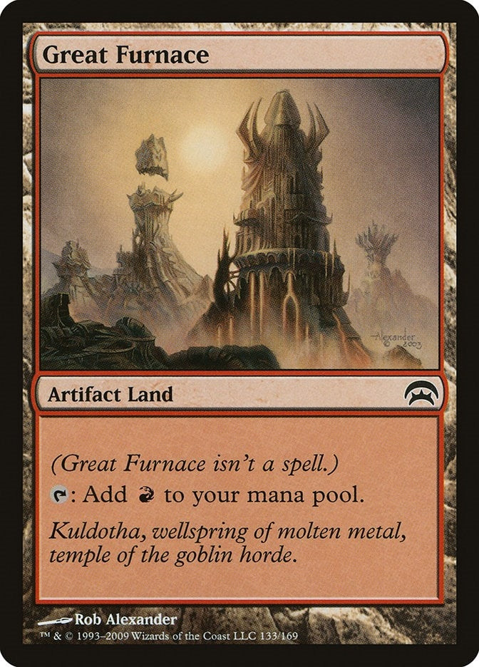 Image for Great Furnace (133) [Planechase]