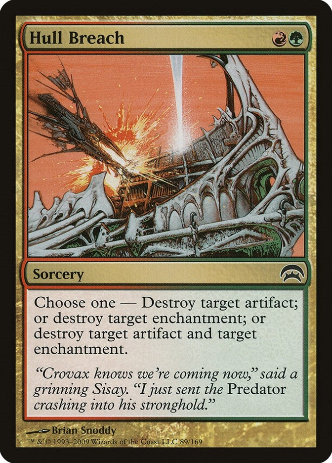 Image for Hull Breach (89) [Planechase]