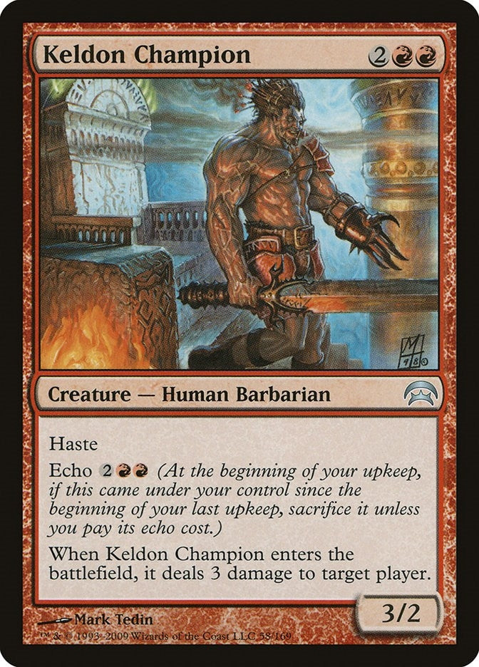 Image for Keldon Champion (58) [Planechase]