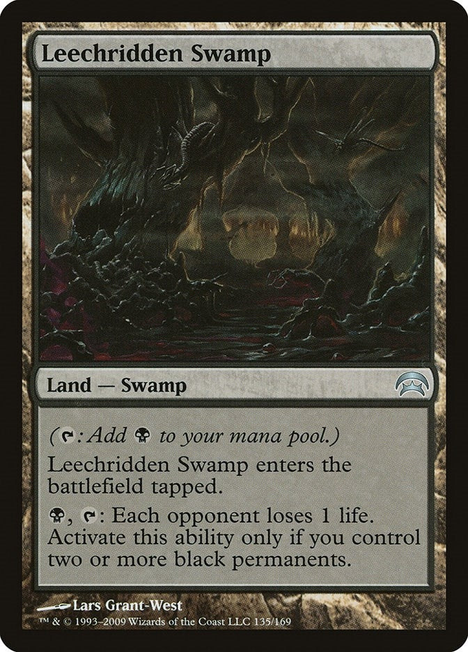 Image for Leechridden Swamp (135) [Planechase]