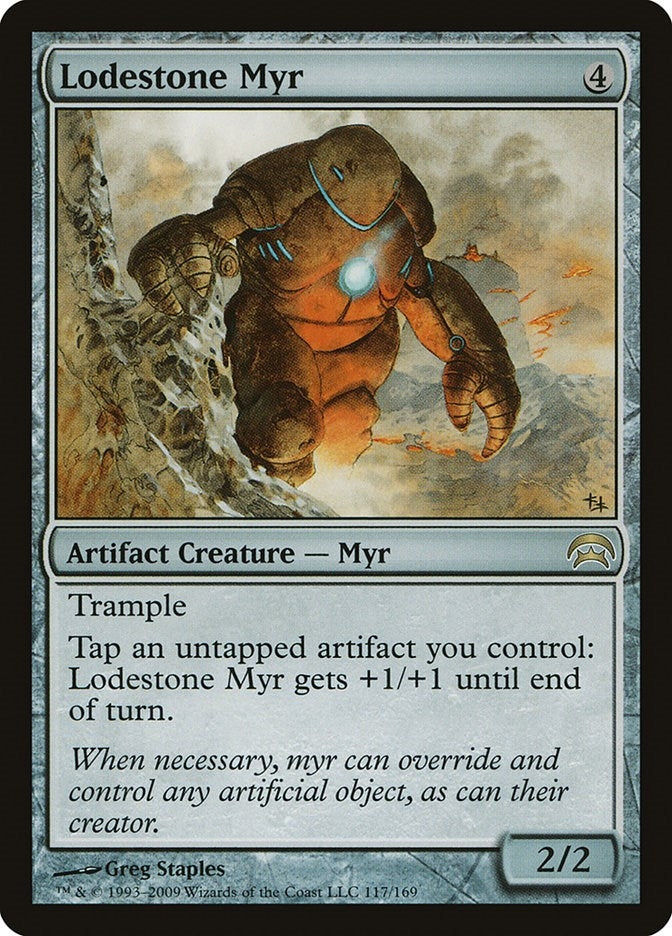 Image for Lodestone Myr (117) [Planechase]
