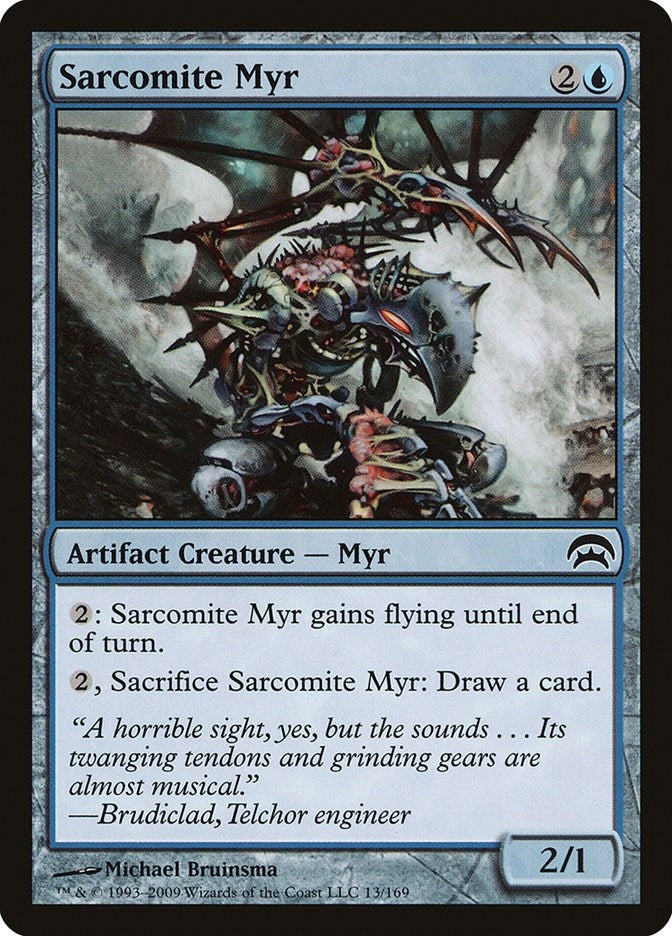 Image for Sarcomite Myr (13) [Planechase]