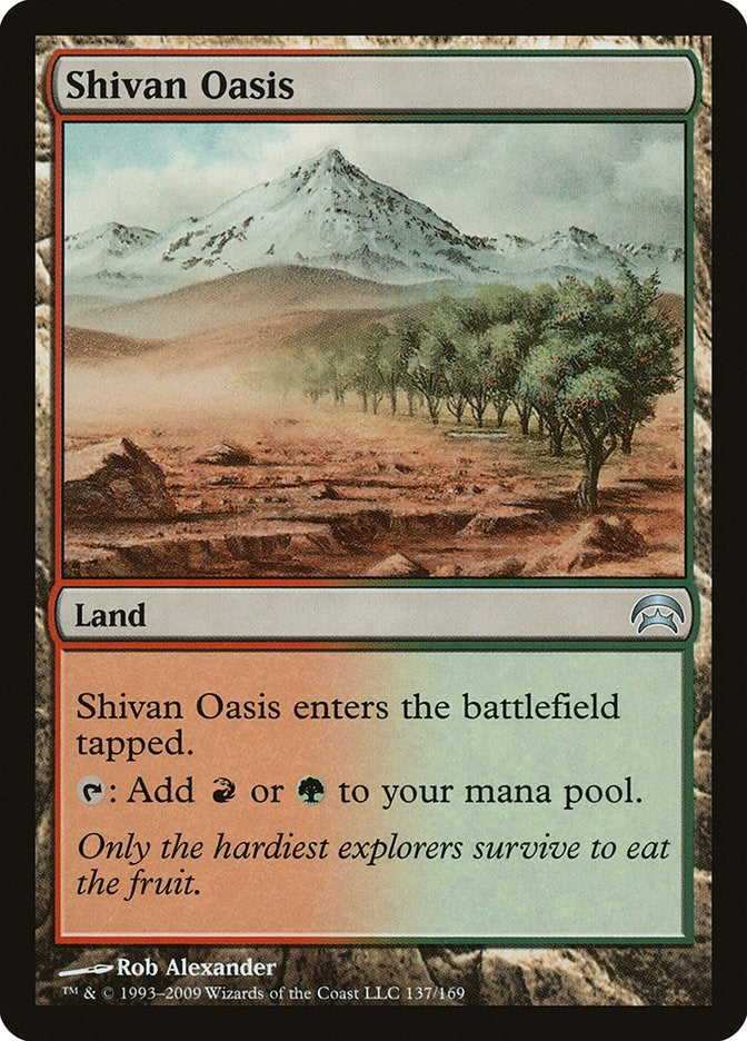 Image for Shivan Oasis (137) [Planechase]