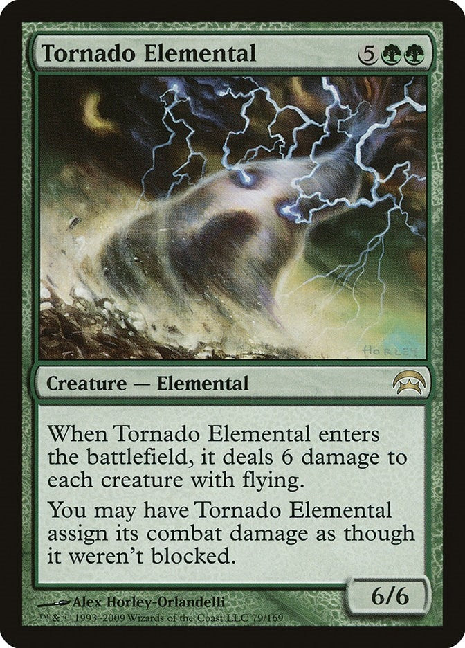 Image for Tornado Elemental (79) [Planechase]