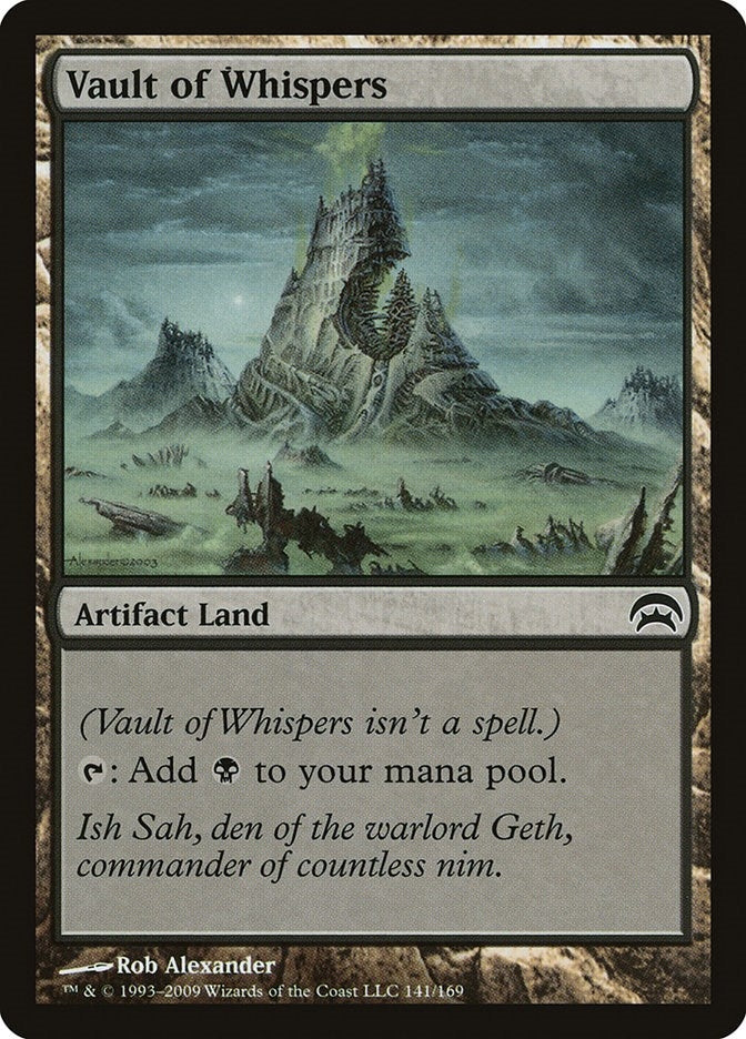 Image for Vault of Whispers (141) [Planechase]