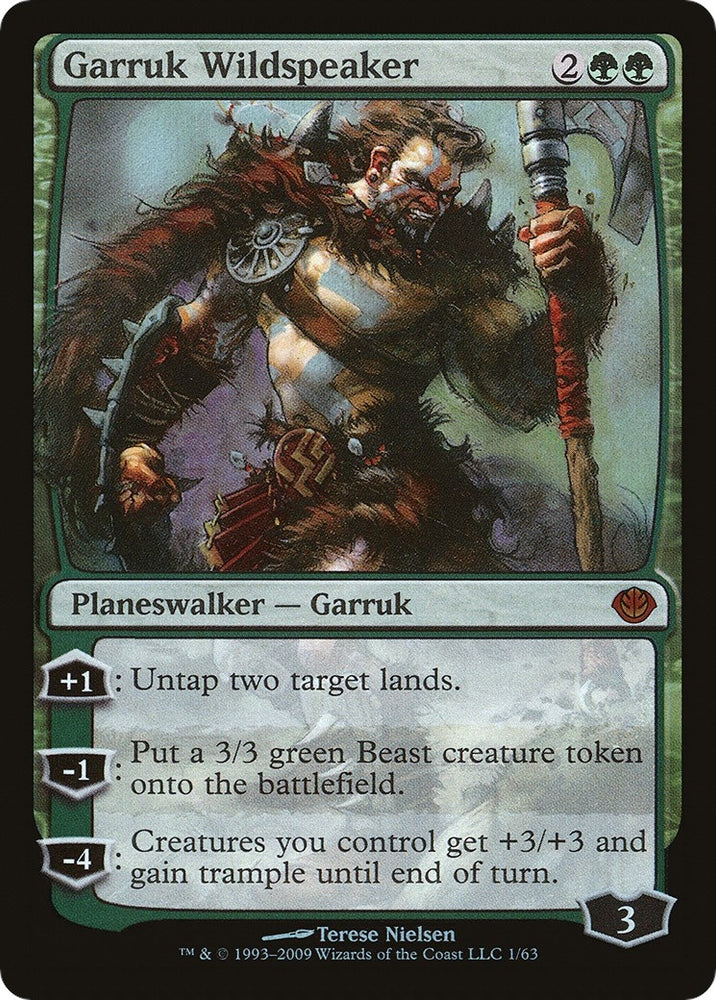 Image for Garruk Wildspeaker (1) [Duel Decks: Garruk vs. Liliana]