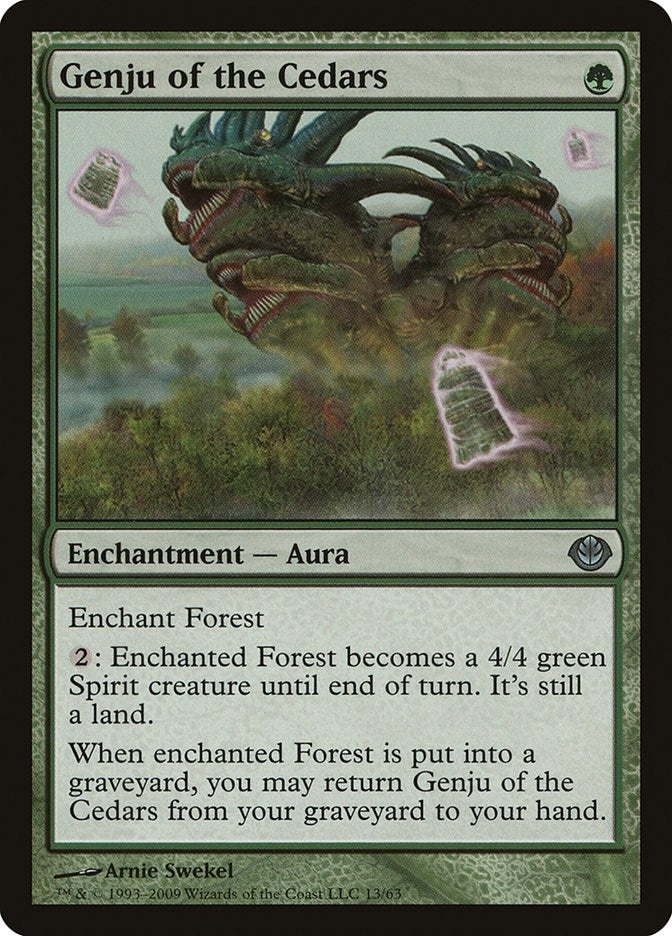 Image for Genju of the Cedars (13) [Duel Decks: Garruk vs. Liliana]