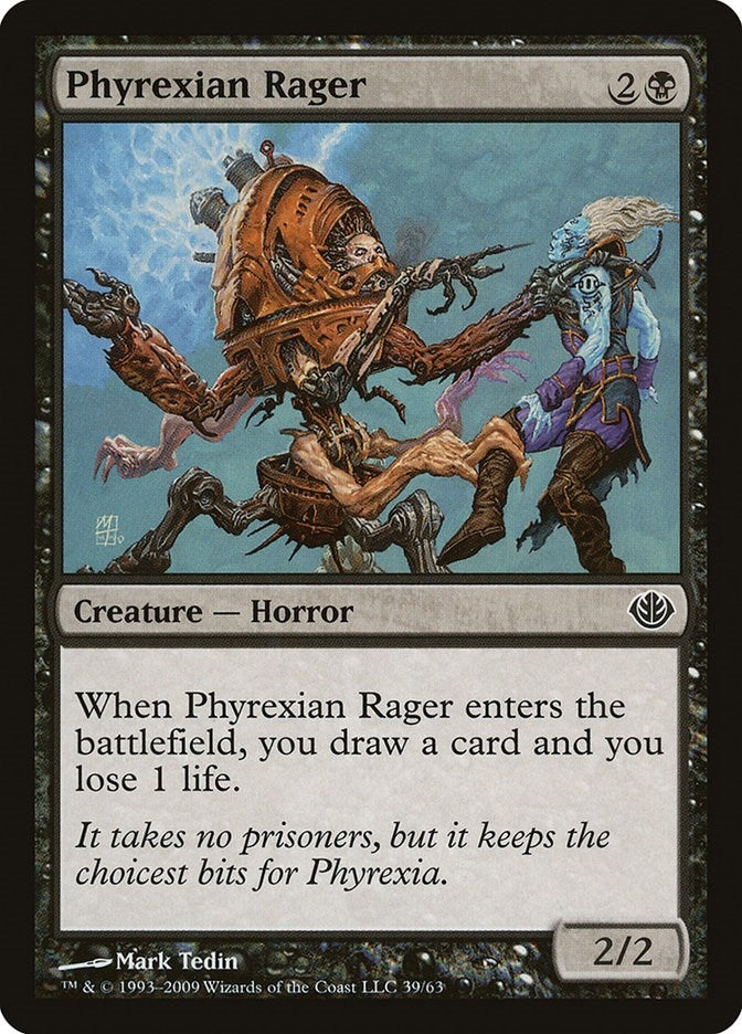 Image for Phyrexian Rager (39) [Duel Decks: Garruk vs. Liliana]