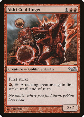 Image for Akki Coalflinger (33) [Duel Decks: Elves vs. Goblins]