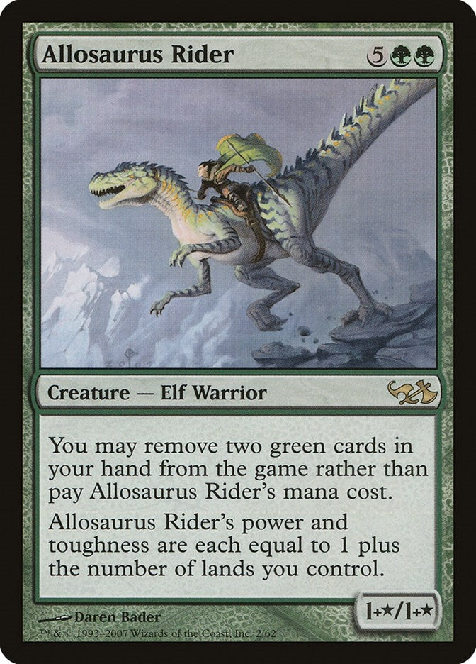Image for Allosaurus Rider (2) [Duel Decks: Elves vs. Goblins]