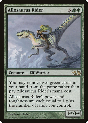 Image for Allosaurus Rider (2) [Duel Decks: Elves vs. Goblins]