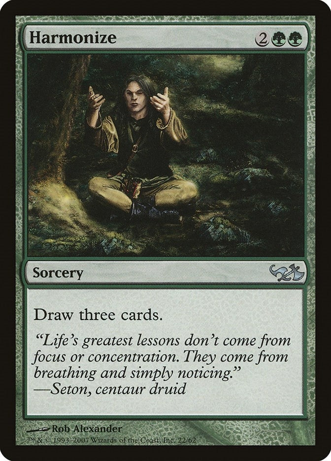Image for Harmonize (22) [Duel Decks: Elves vs. Goblins]