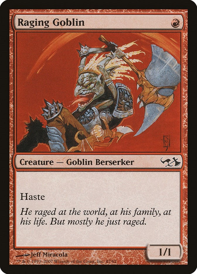 Image for Raging Goblin (47) [Duel Decks: Elves vs. Goblins]
