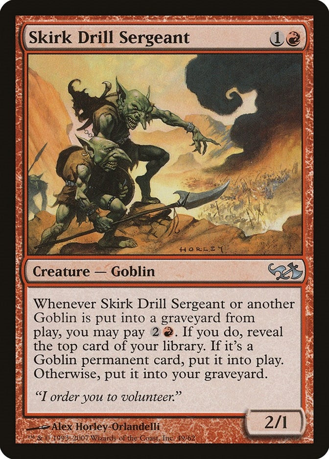 Image for Skirk Drill Sergeant (49) [Duel Decks: Elves vs. Goblins]