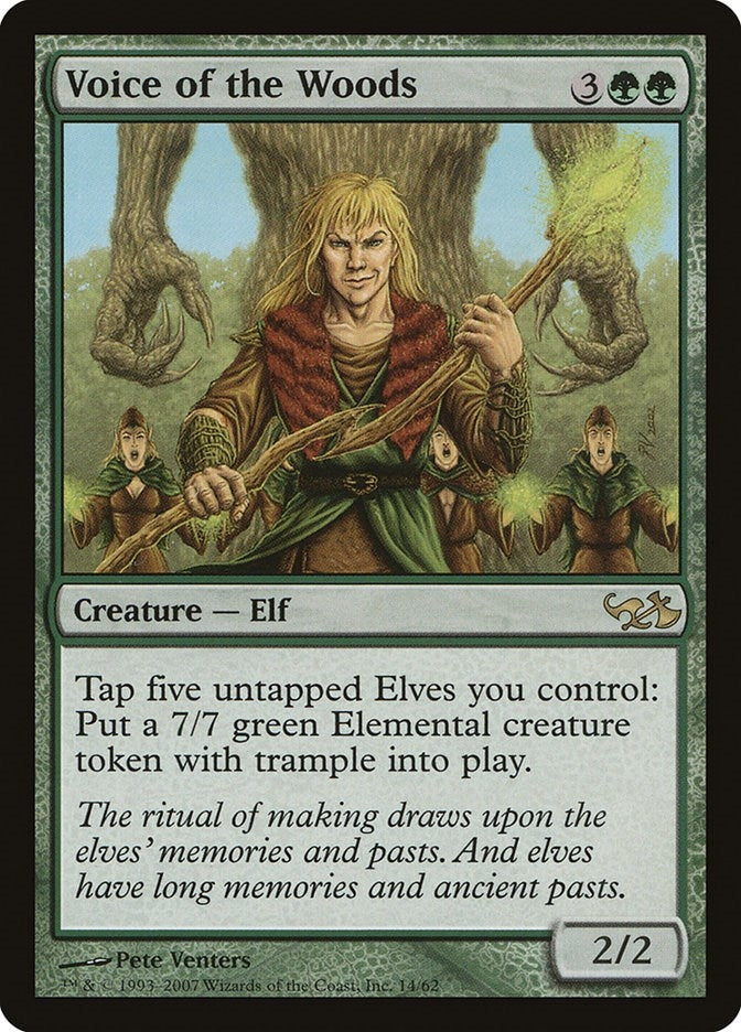 Image for Voice of the Woods (14) [Duel Decks: Elves vs. Goblins]