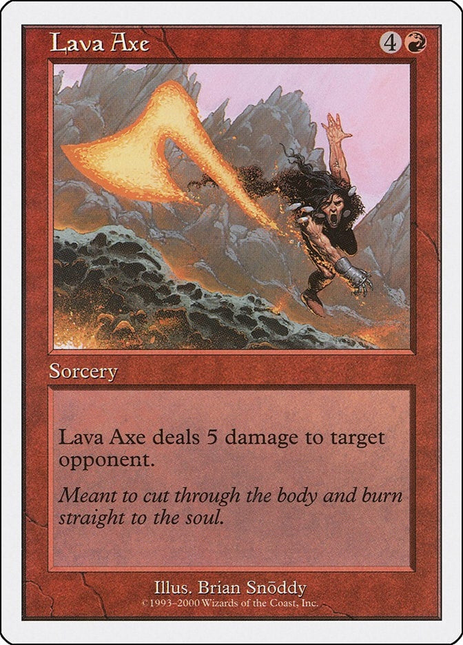 Image for Lava Axe [Starter 2000]